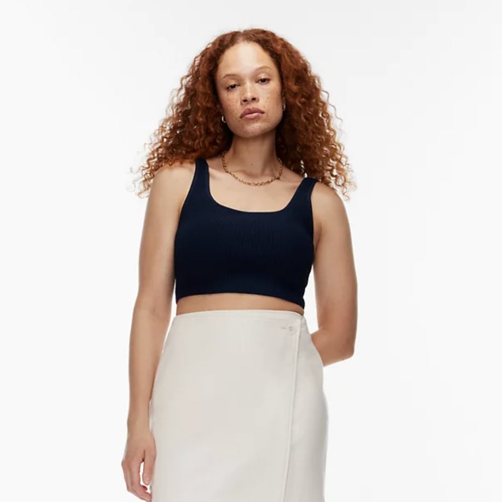 Babaton Sculpt Knit Crop Tank